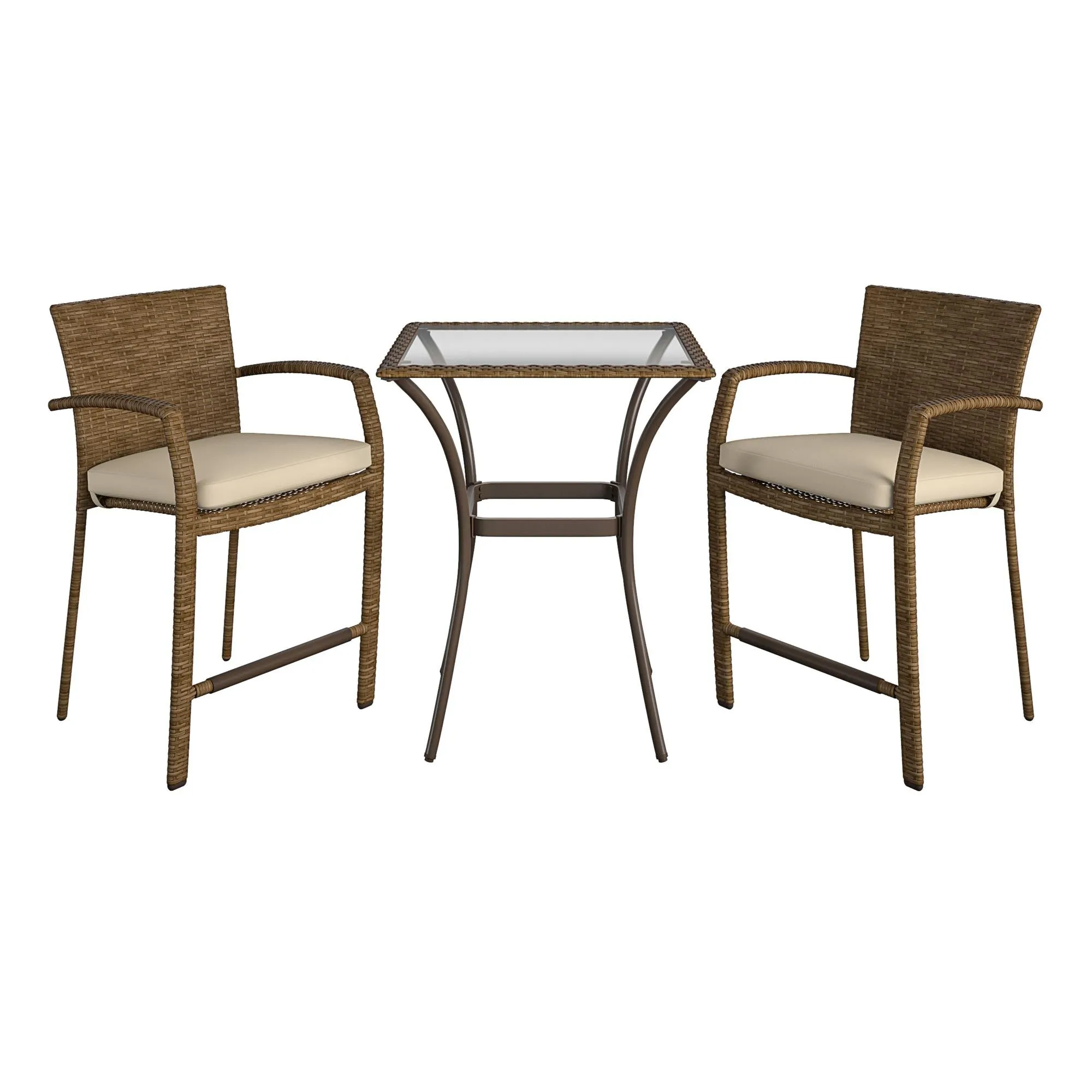 3 Piece High Top Bistro Set