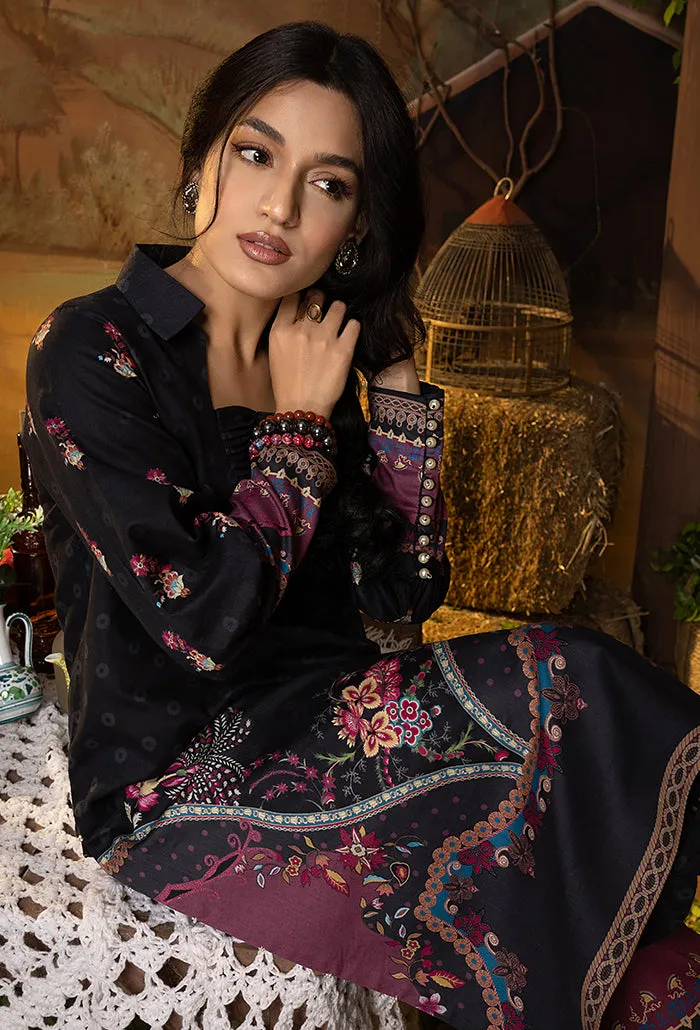 A La Mode by Humdum Unstitched Printed Lawn 2 Piece Suit AM-10
