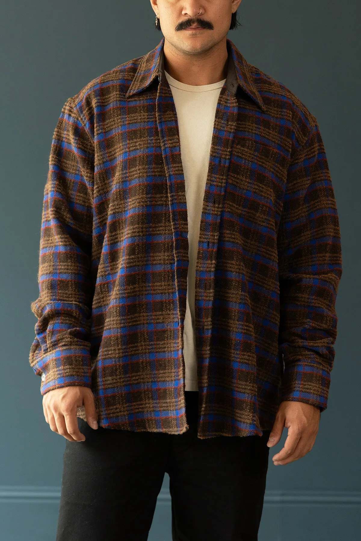 Above Shirt - Brown Pankow Check