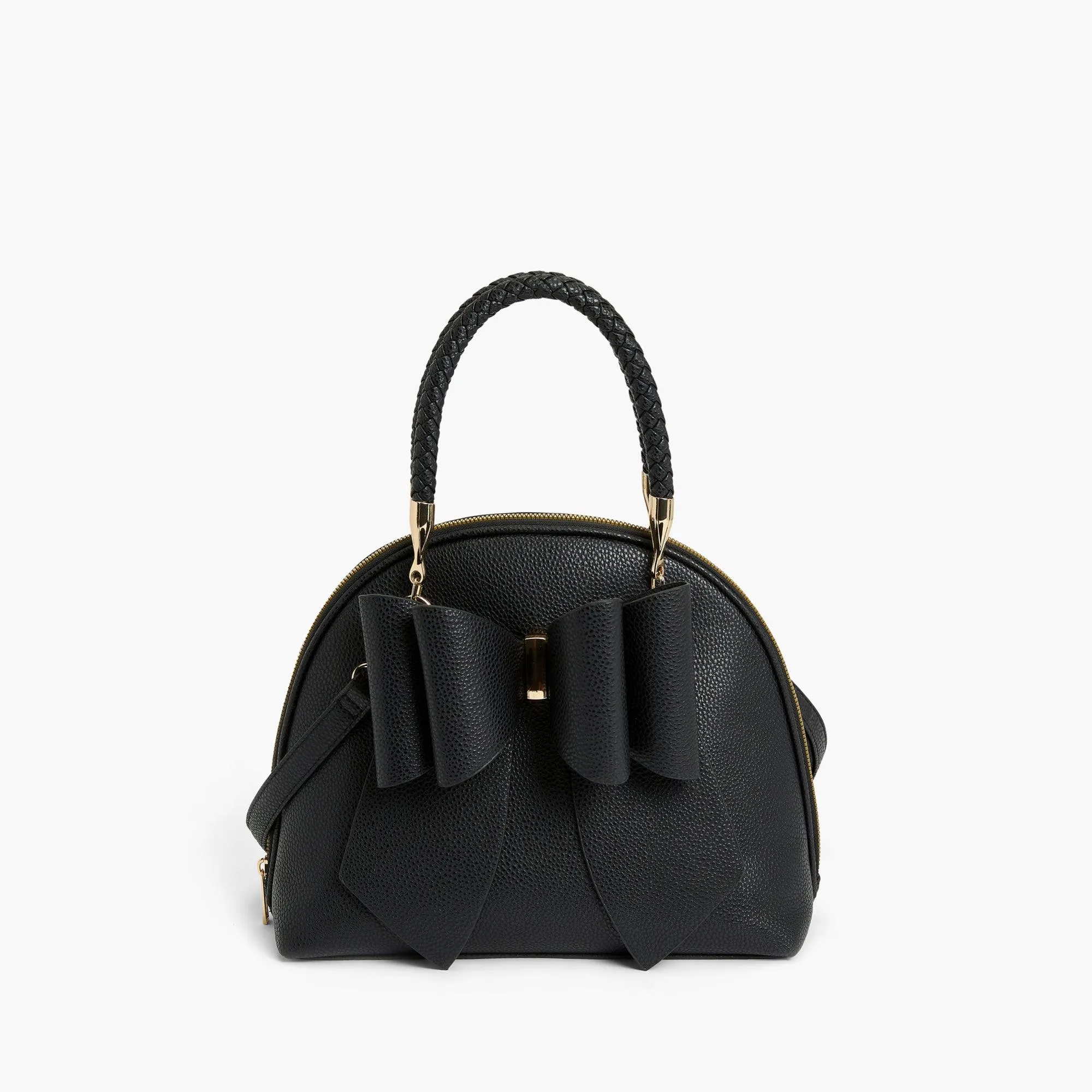 Bea Braided Top Handle Crossbody Bag