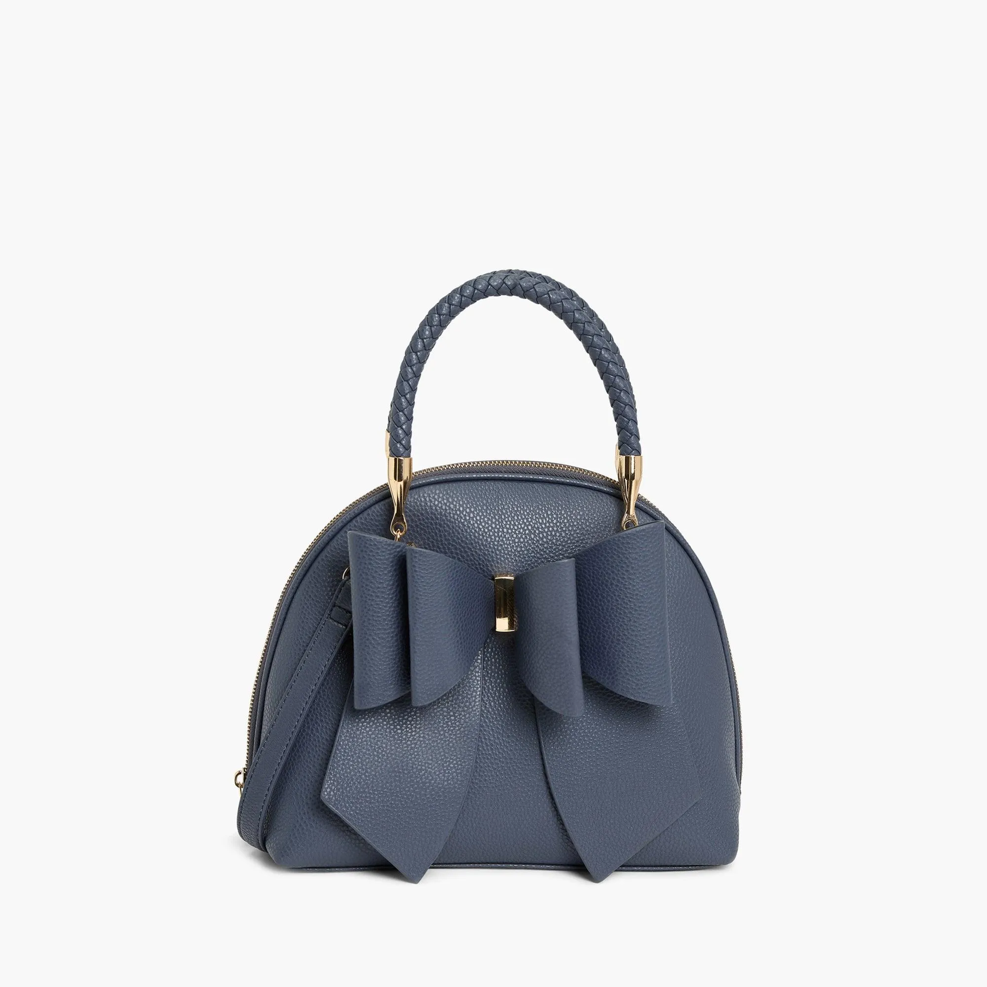 Bea Braided Top Handle Crossbody Bag