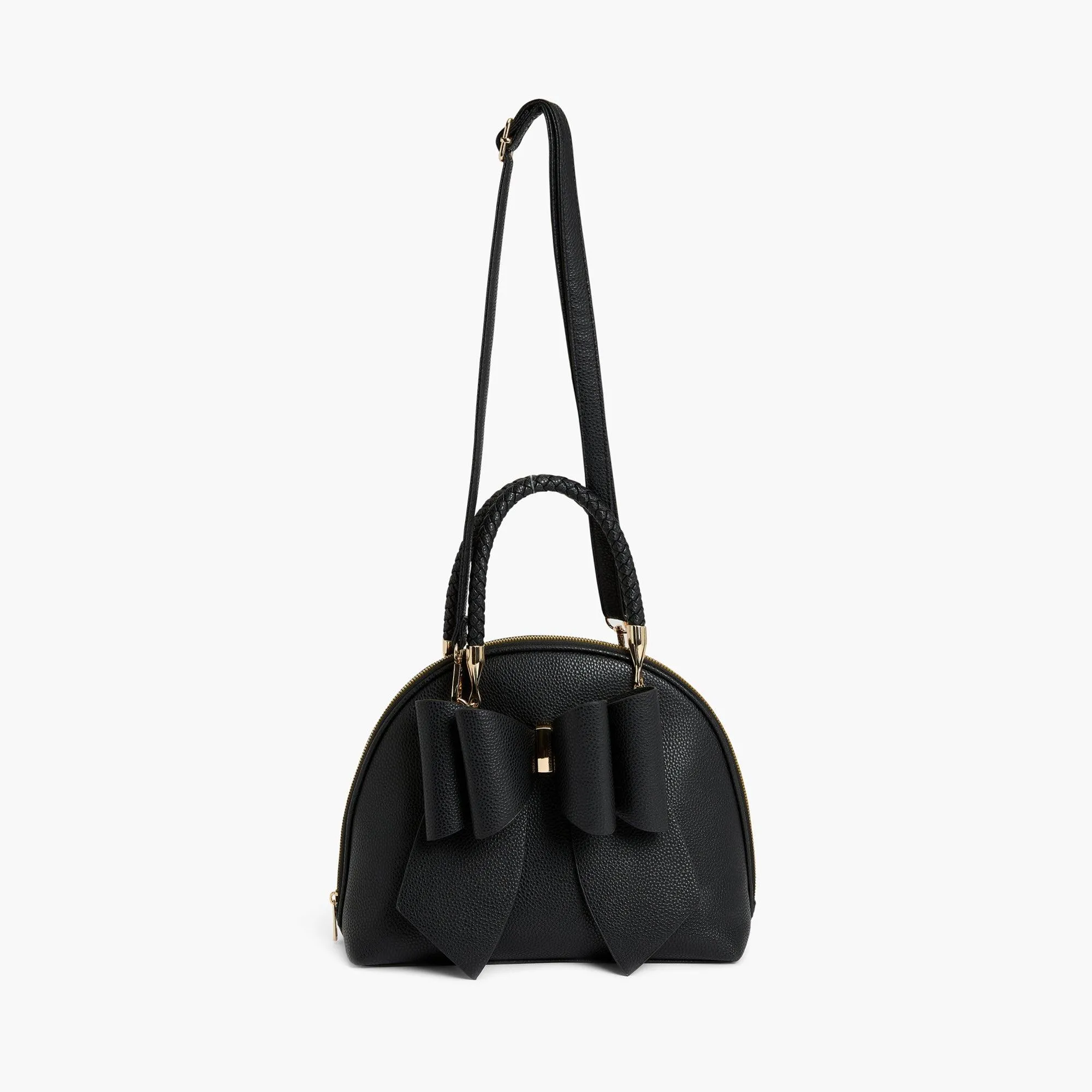 Bea Braided Top Handle Crossbody Bag