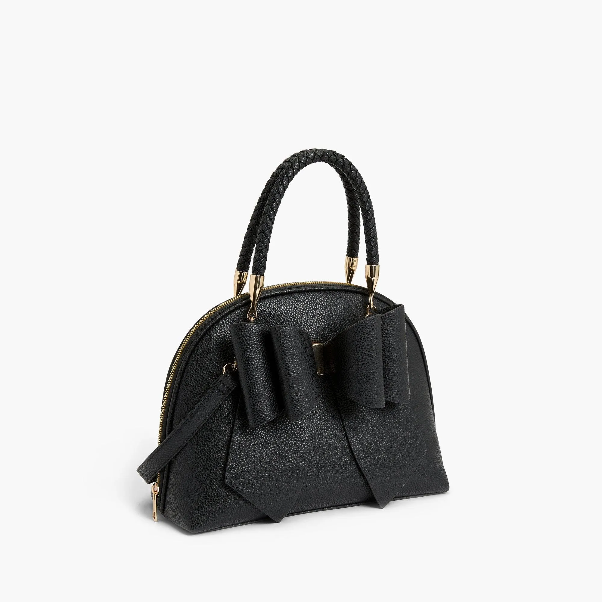 Bea Braided Top Handle Crossbody Bag