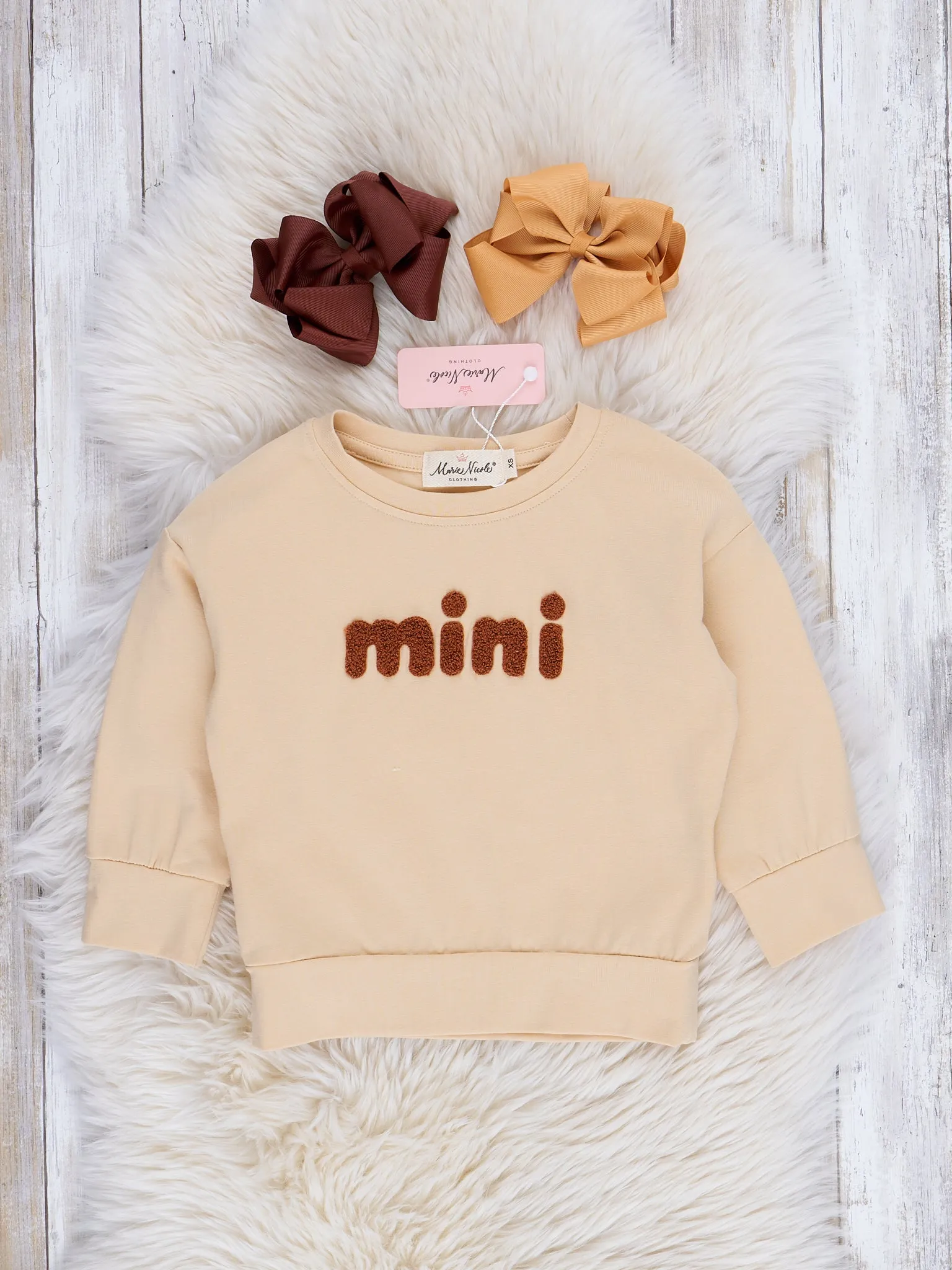 Beige "Mini" Shirt