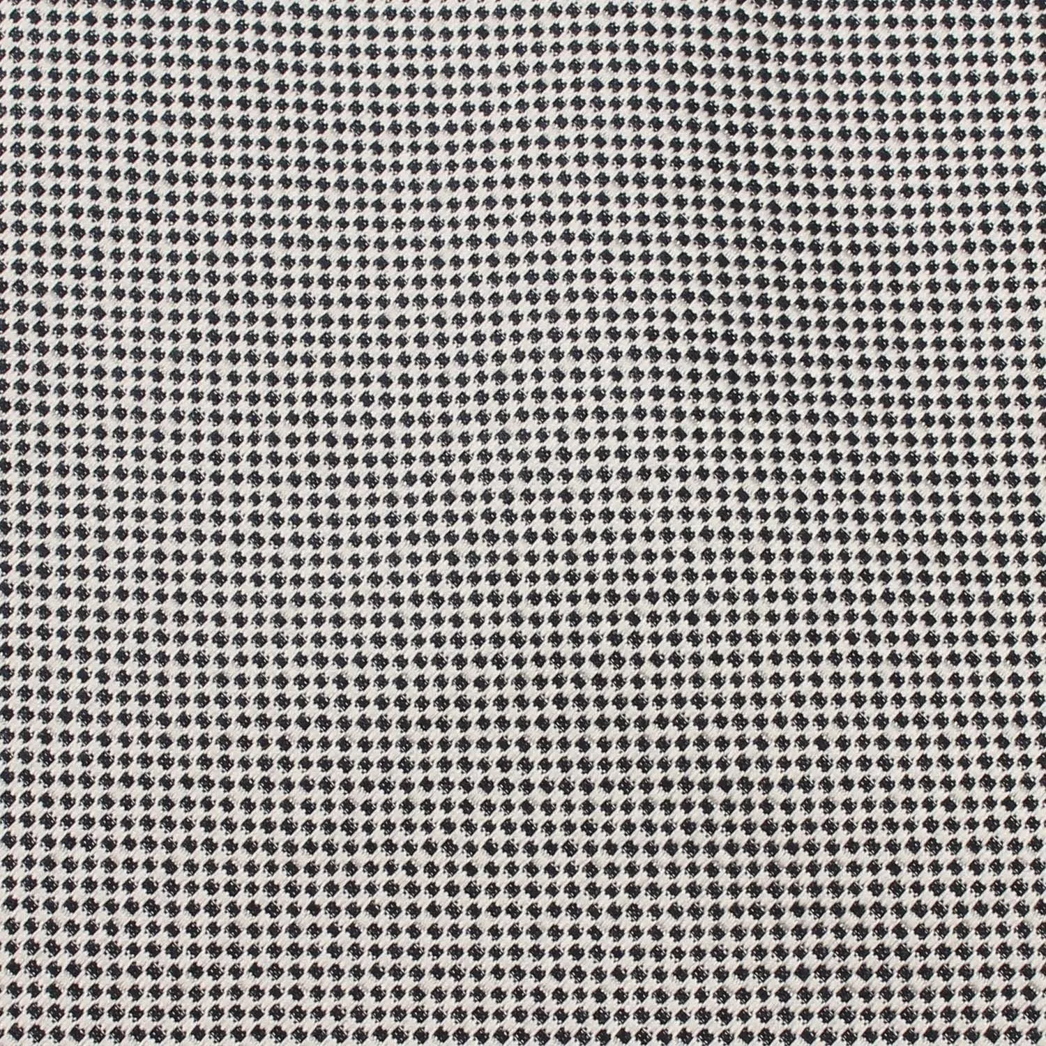 Black and White Small Dots Skinny Tie