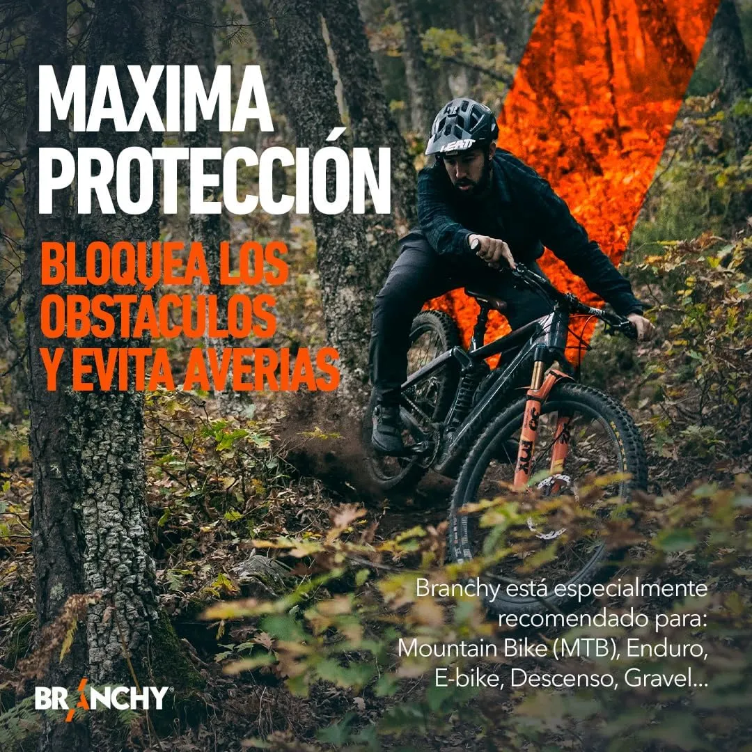 Branchy Protection, Universal Rear Bike Shift Protector | Recommended for MTB, Ebike, Enduro, DH, Gravel