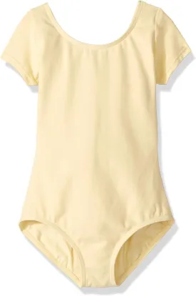 Capezio girls Classic Short Sleeve Leotard