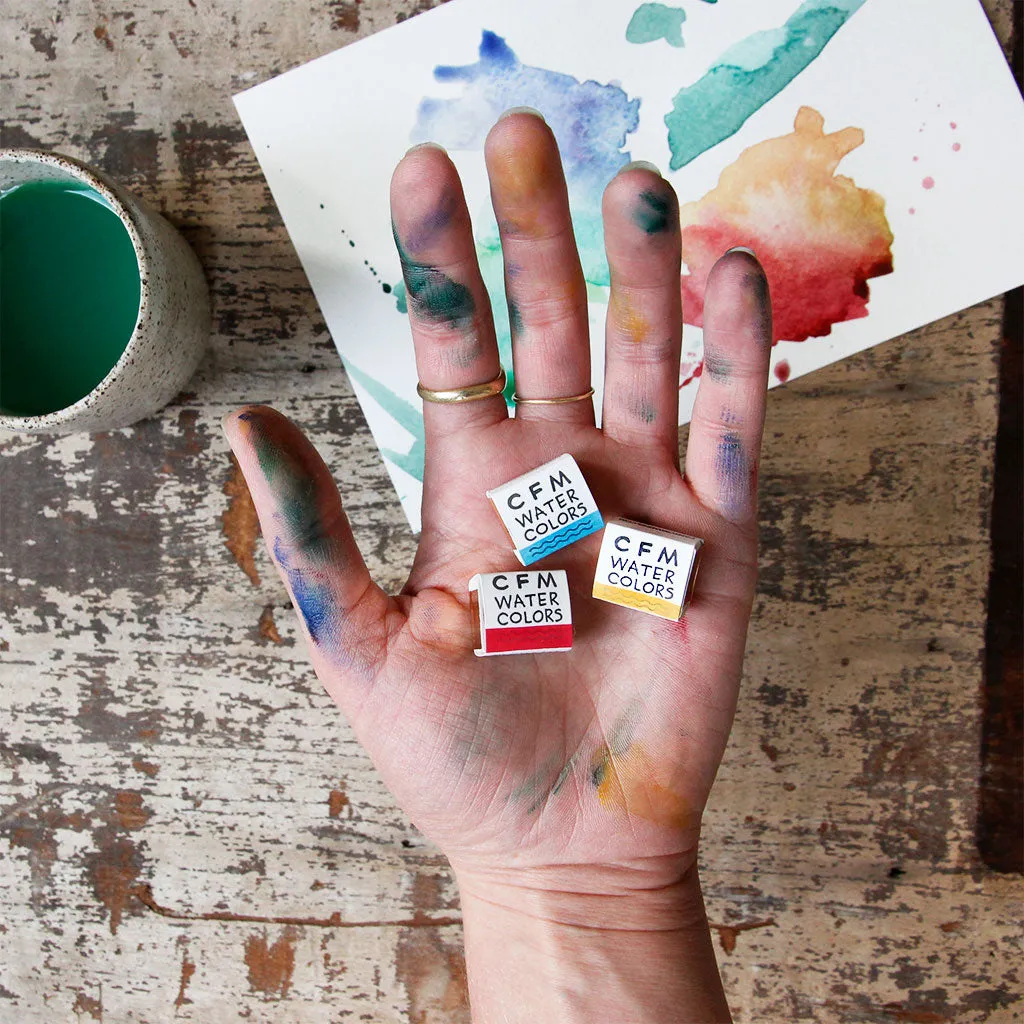 CfM Watercolor Paint - Blue Ridge Yellow Ochre