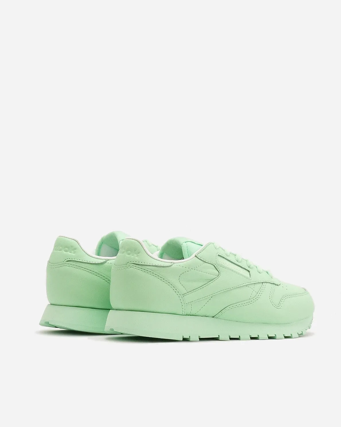 Classic Leather Pastel Mint Green