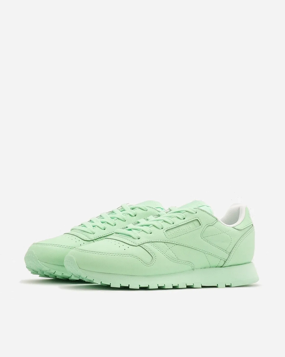 Classic Leather Pastel Mint Green
