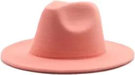 Fedora Hat Women Hat Formal Wedding Decorate Panama Cap Men Sombrero Hombre Peach pnnrk 60-62cm(XL)