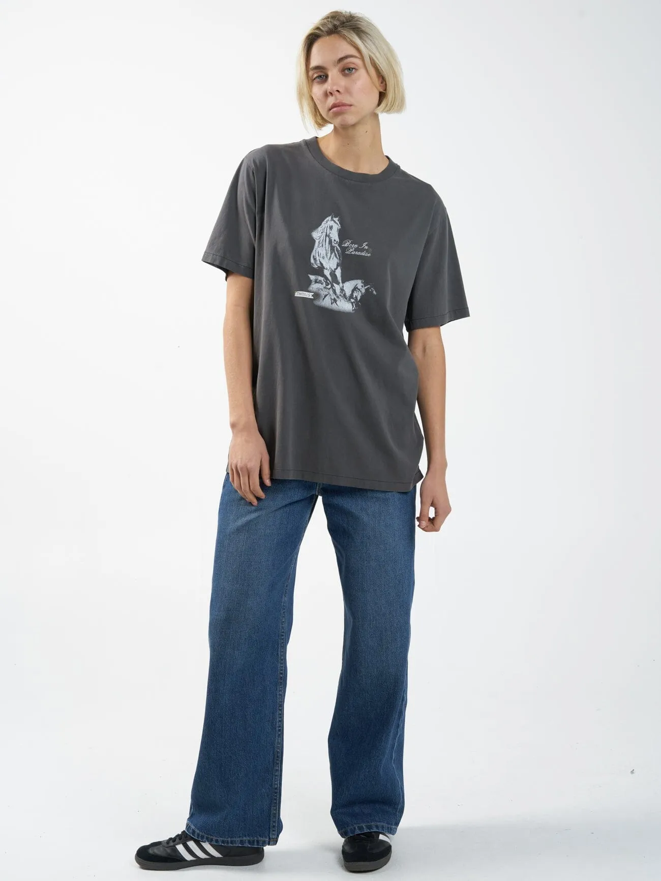 Hell Raising Bronco Merch Tee - Merch Black