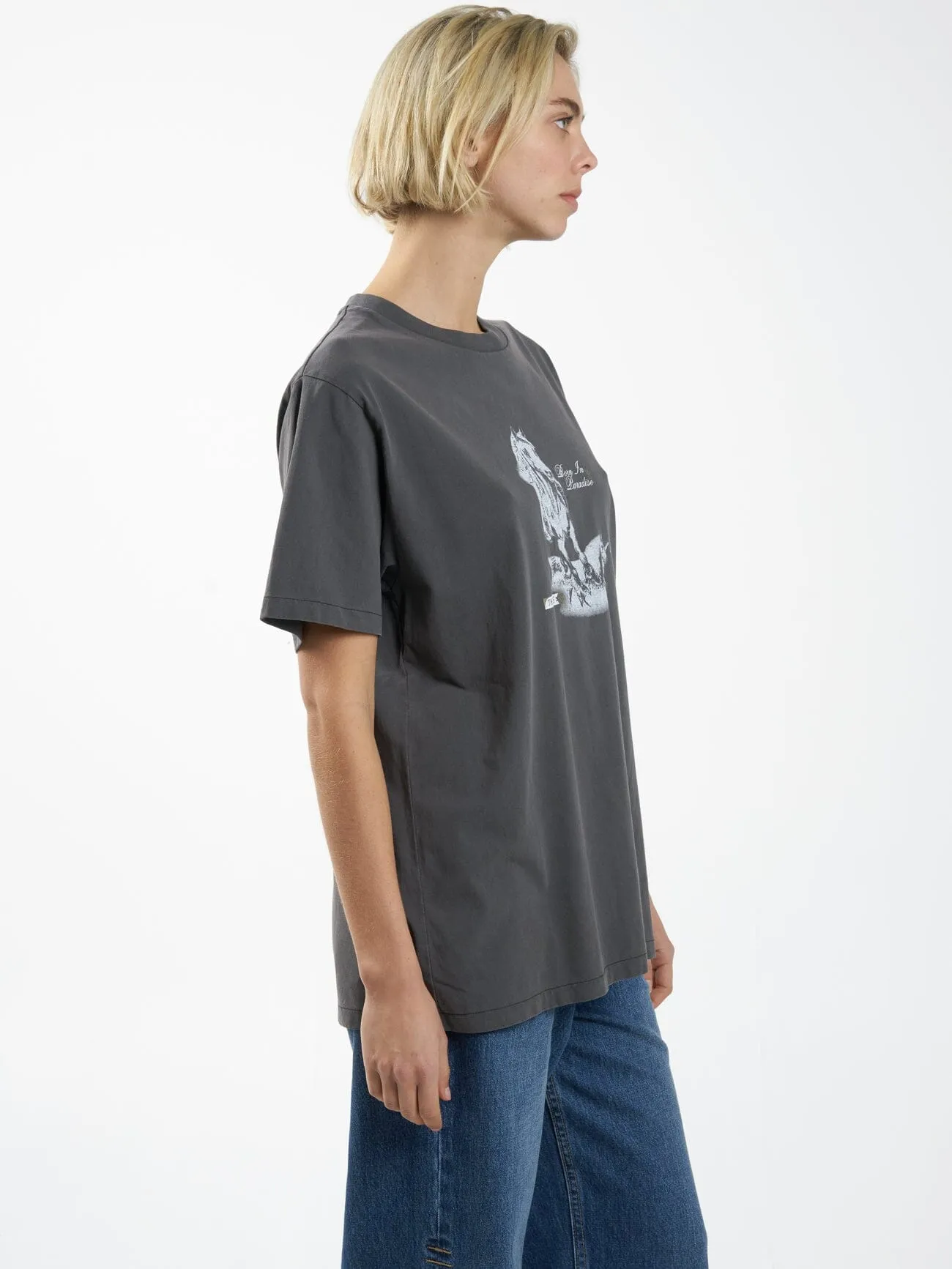 Hell Raising Bronco Merch Tee - Merch Black