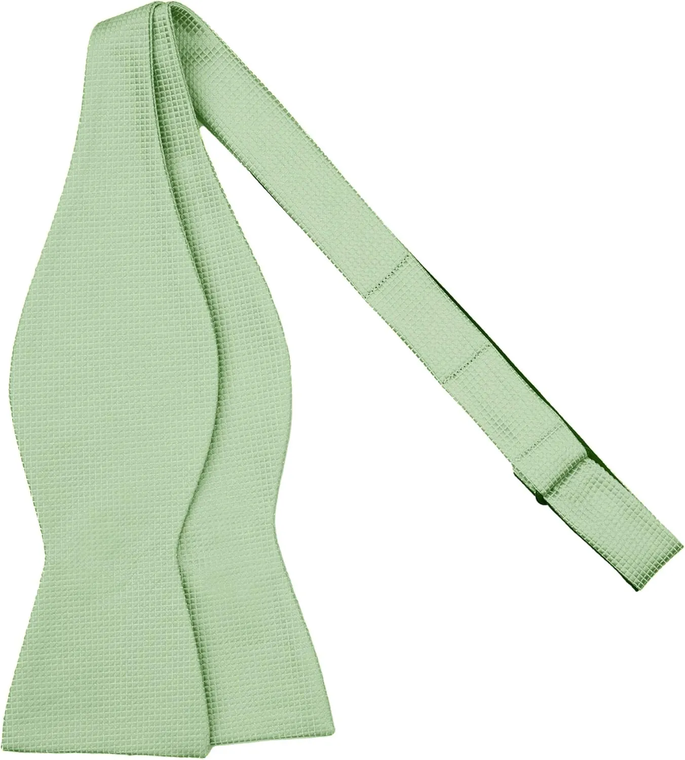 Jacob Alexander Men's Woven Subtle Mini Squares Adjustable Self-Tie Bow Tie