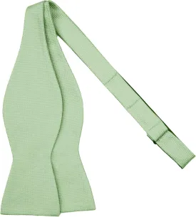 Jacob Alexander Men's Woven Subtle Mini Squares Adjustable Self-Tie Bow Tie