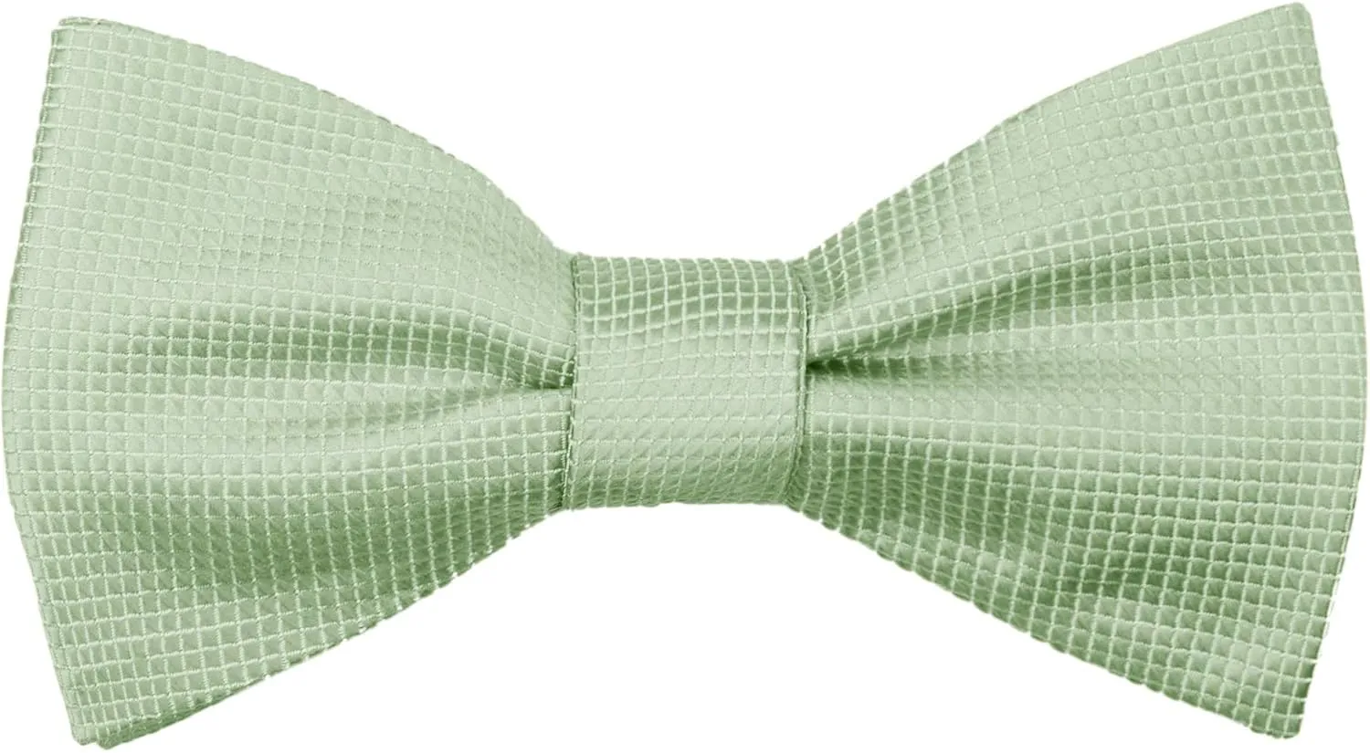 Jacob Alexander Men's Woven Subtle Mini Squares Adjustable Self-Tie Bow Tie