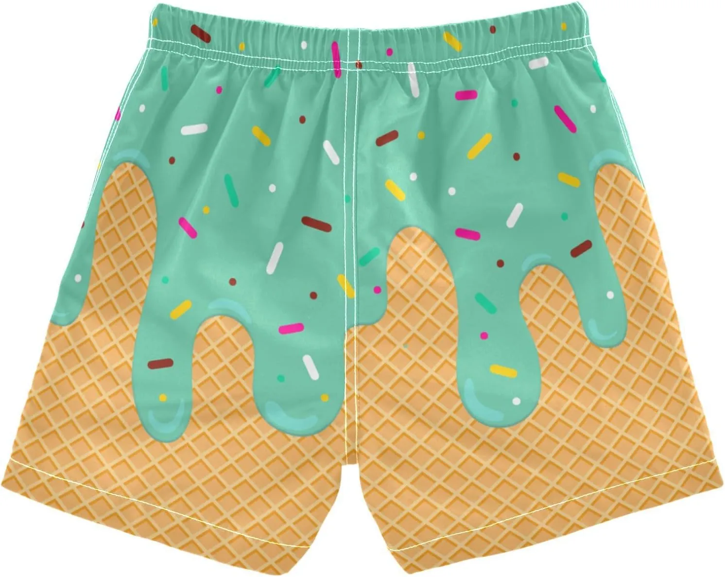 Little Boy Swim Trunks Quick Dry Swimsuit Bathing Suits Beach Board Shorts with Mesh Lining 2-12Years