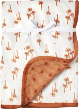 Modern Moments by Gerber Cozy-Soft Unisex Baby Blankets - Multi-use for Baby, Baby Essentials