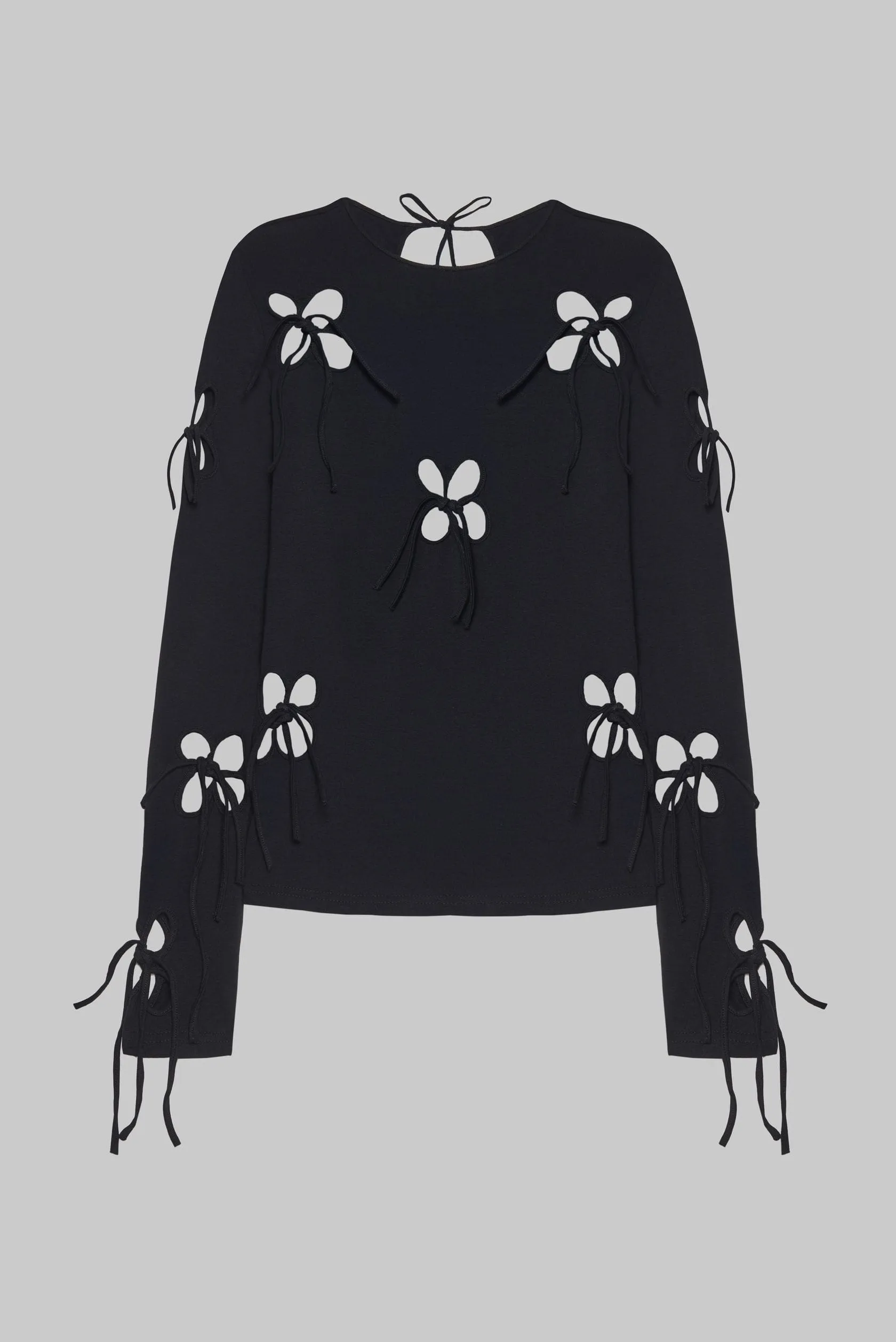 Petal Black Long Sleeve