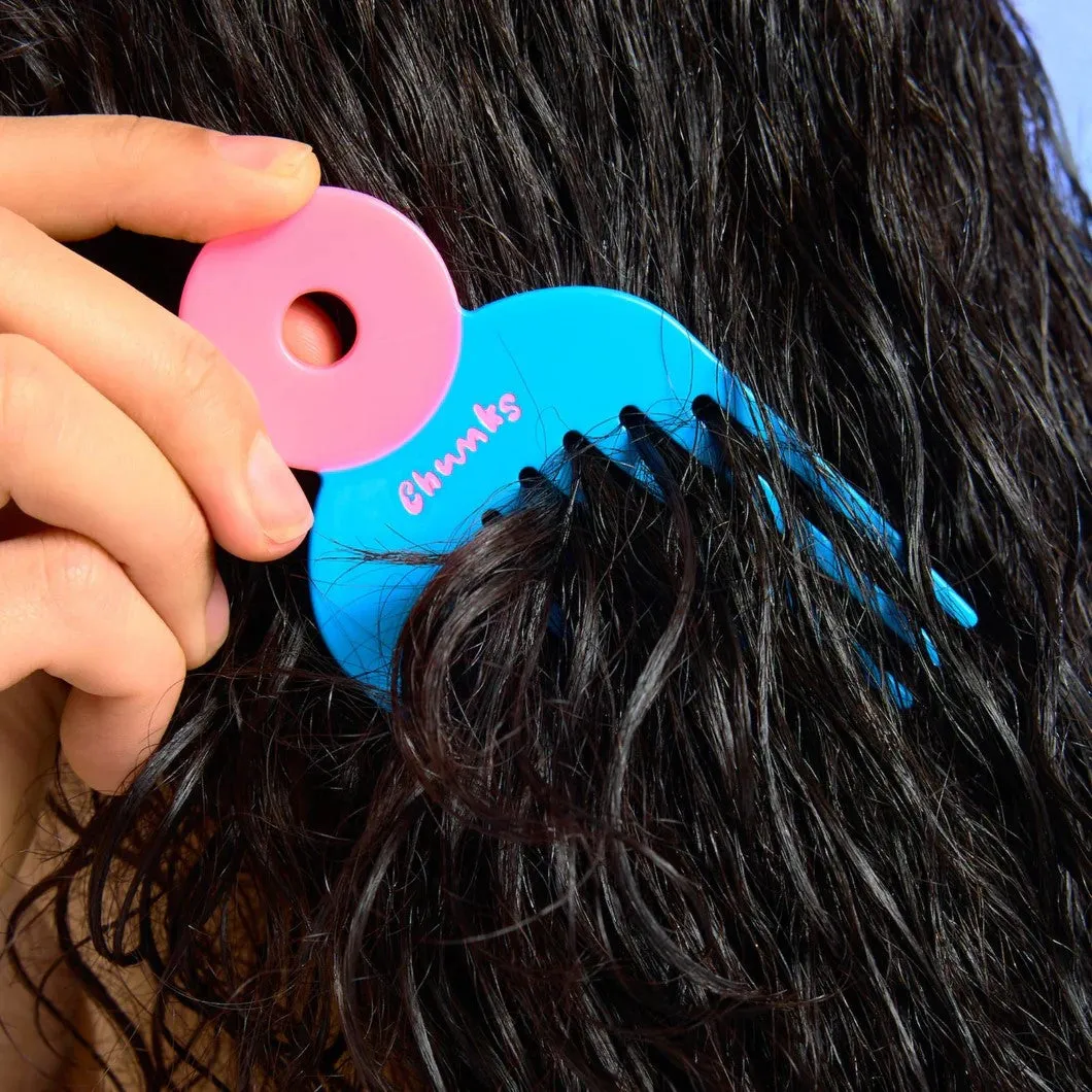 Pick Comb in Blue and Pink