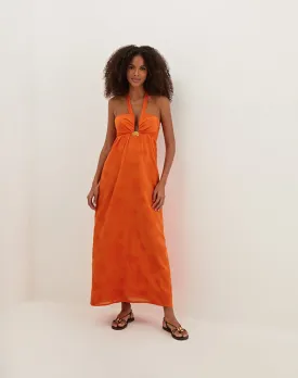 Pietra Maxi Dress - Marigold