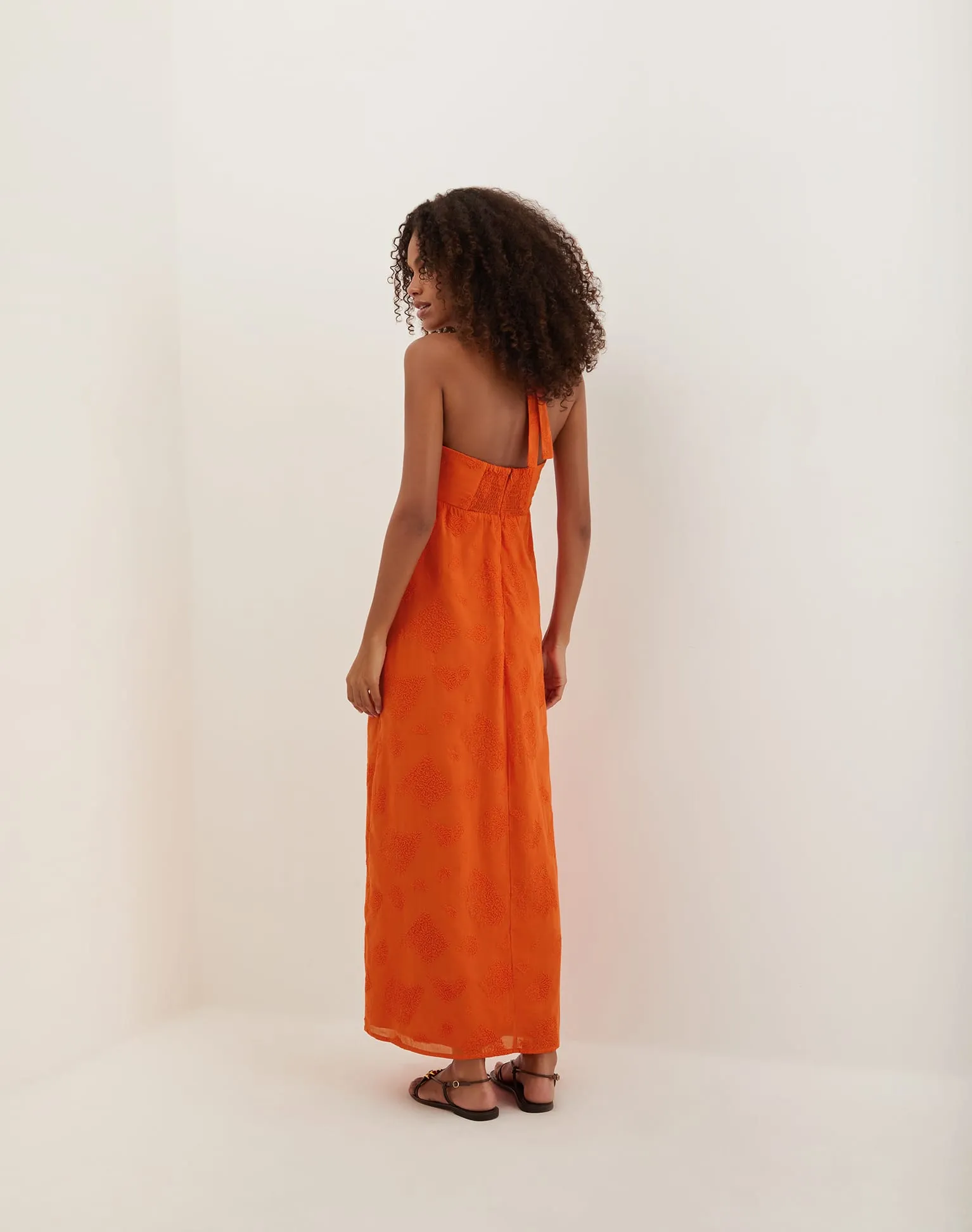 Pietra Maxi Dress - Marigold