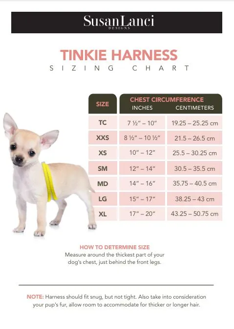 Pinafore Ruffles Tinkie Harness