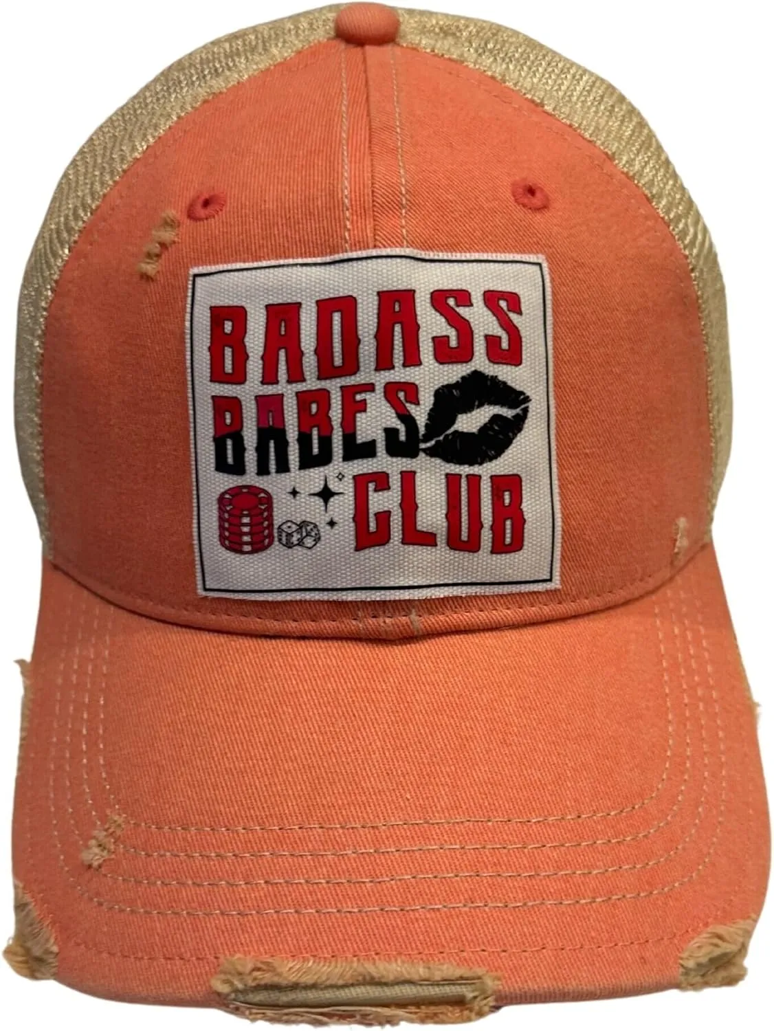 Popfizzy Funny Vintage Trucker Hats for Women and Men, Adult Humor Caps, Unisex Distressed Baseball Caps, Adjustable Snapback