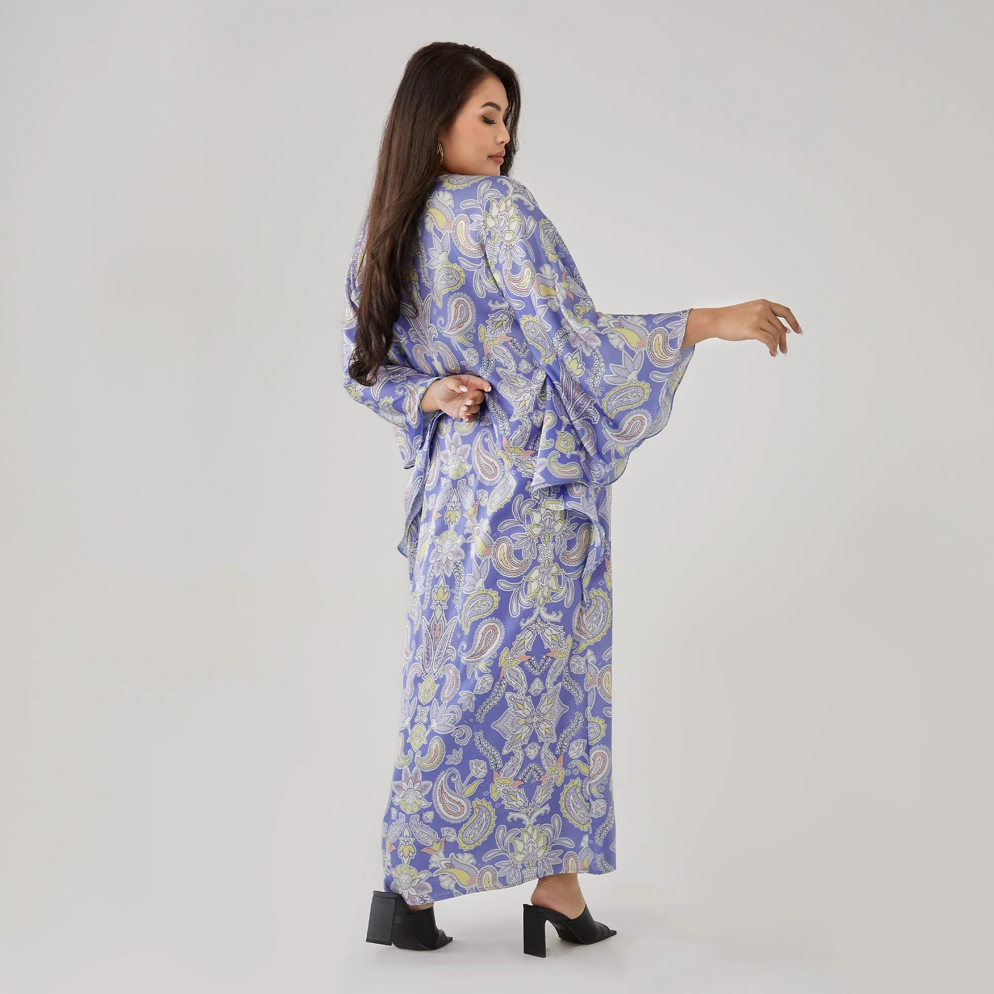 Printed Kaftan Dress