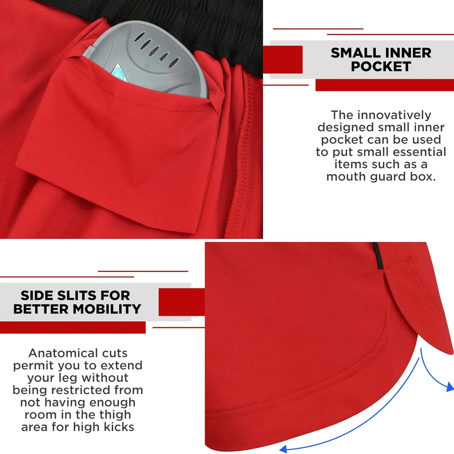 RDX MMA Shorts for Training & Kickboxing  Fighting Shorts for Martial Arts, Cage Fight, Muay Thai, BJJ, Boxing, Grappling
