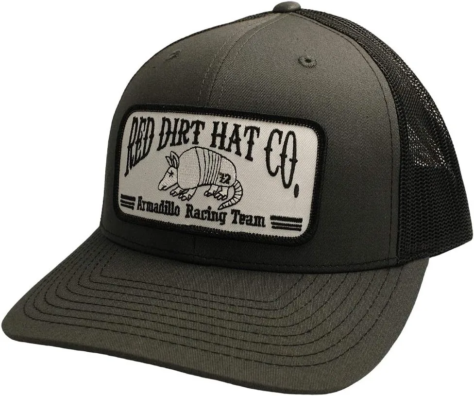 Red Dirt Hat Company Armadillo Racing Adjustable Snapback Hat