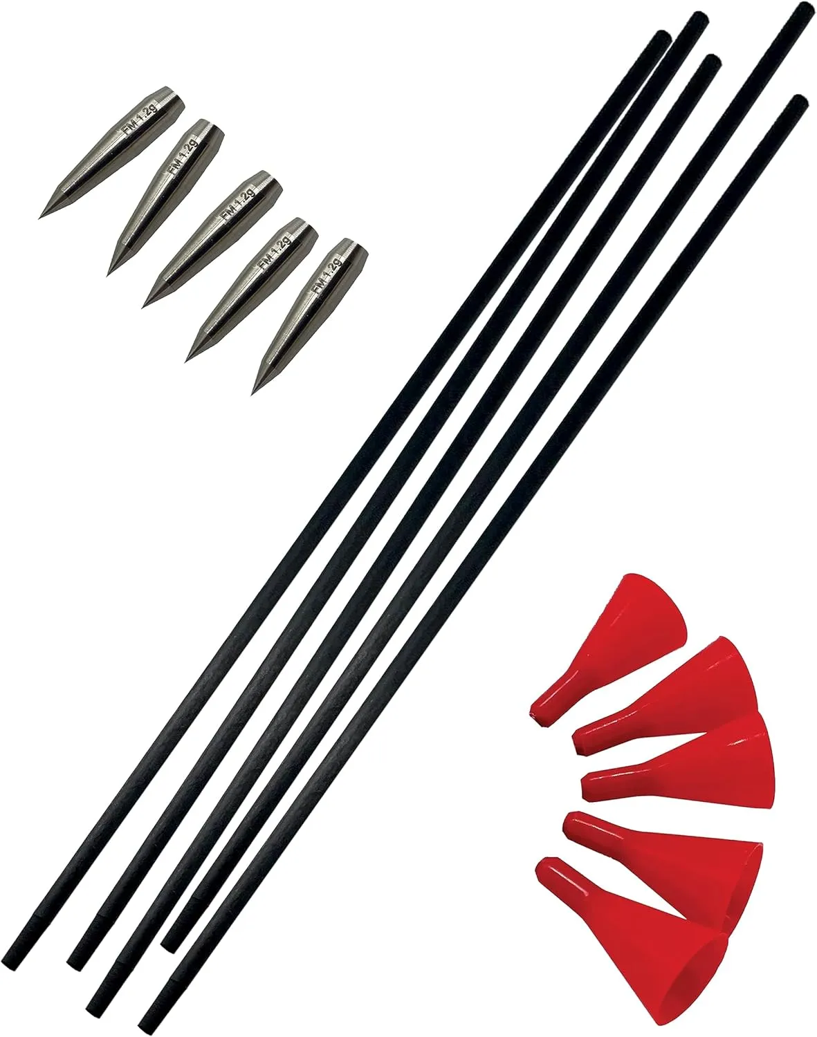 Slim Reaper .625 SR-FMK Field Master Carbon Fiber Blowgun Dart Kit