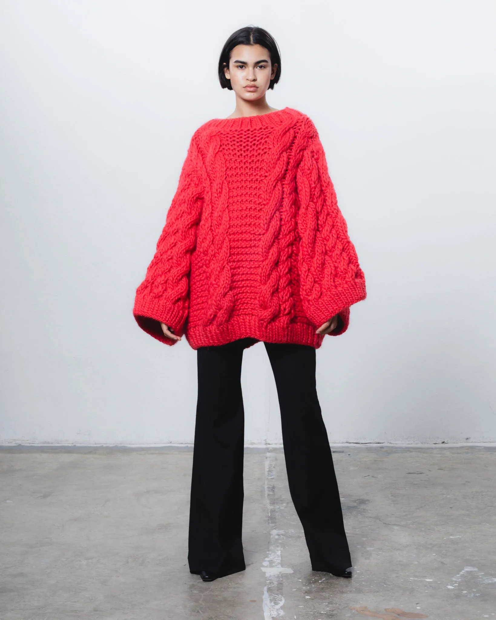 T Sleeve jumper