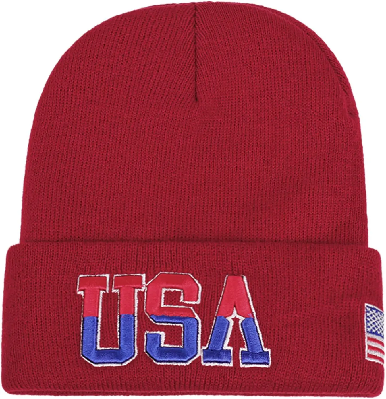 UMiCHOi USA Beanie Hats for Adults Men Women Black Gray Burgundy Hat Beanie Cap for Teens Youth