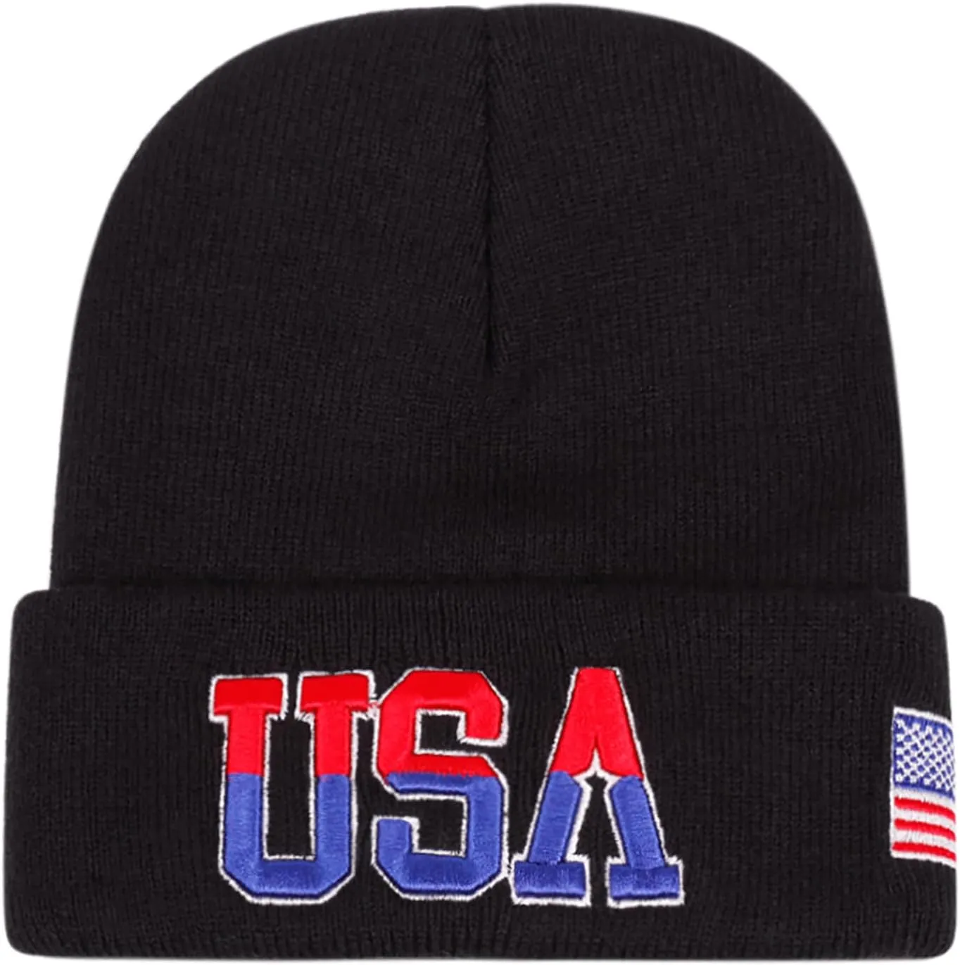 UMiCHOi USA Beanie Hats for Adults Men Women Black Gray Burgundy Hat Beanie Cap for Teens Youth