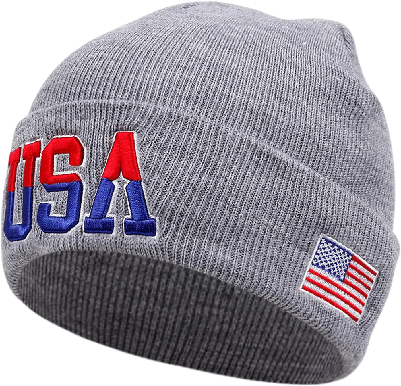 UMiCHOi USA Beanie Hats for Adults Men Women Black Gray Burgundy Hat Beanie Cap for Teens Youth