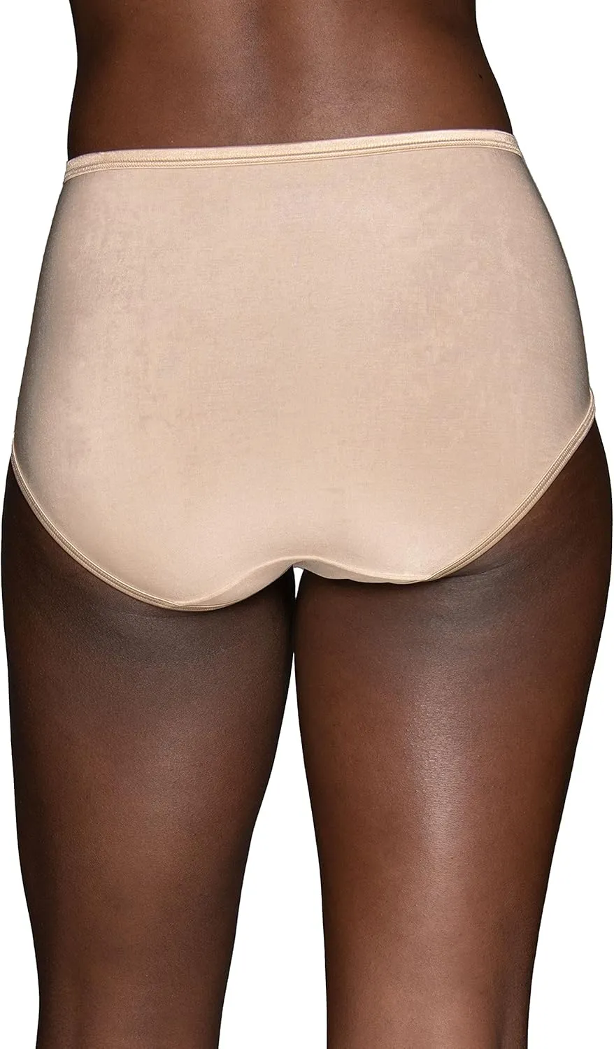 Vanity Fair Women's Illumination Brief Panties, Silky Stretch & Satin Trim