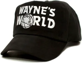 Wayne's World Custom Embroidered Movie Hat Adult Unisex Black Cap